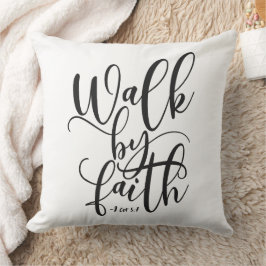 2 Korinthen zu Fuß 5:7 Kissen