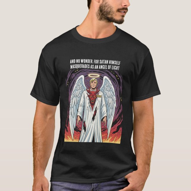 2. Korinther 11:14 T-Shirt (Vorderseite)