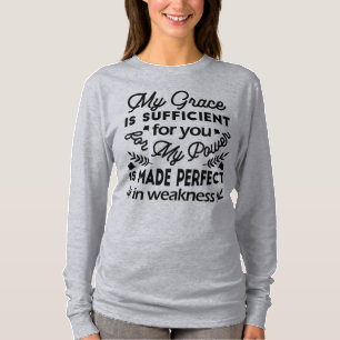 2. Korinther 12:9 – Meine Gnade ist ausreichend Ku T-Shirt