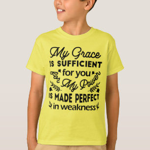 2. Korinther 12:9 – Meine Gnade ist ausreichend Ku T-Shirt
