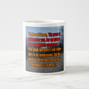 2 Korinther 12:9 WEBU Tasse