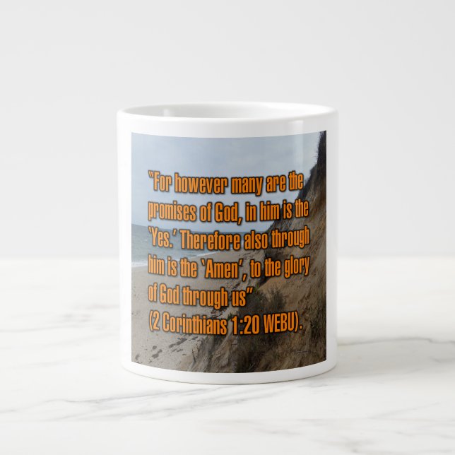 2 Korinther 1:20 WEBU Tasse (Vorderseite)