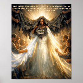 2. Korinther 5,12 Plakat zum großen Austausch