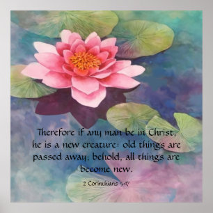 2 Korinther 5:17 Poster