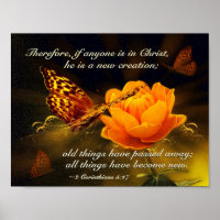 2 Korinther 5:17 Wenn jemand in Christus ist, Bibe