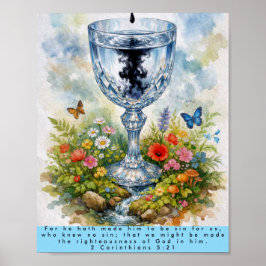 2. Korinther 5:21 Erneuerungsplakat Poster