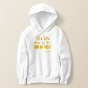 2 Korinther 5:7 Bibelverse KJV Quote Girl's Hoodie