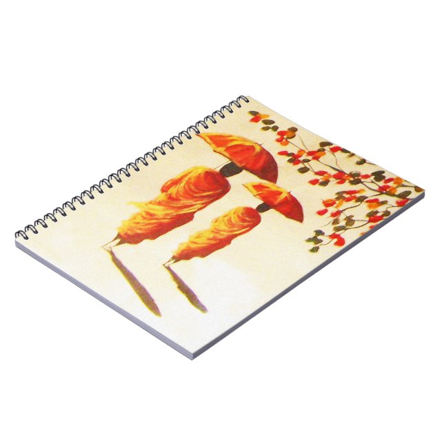 2 laotische buddhistische Mönche Notizblock (Linke Seite)