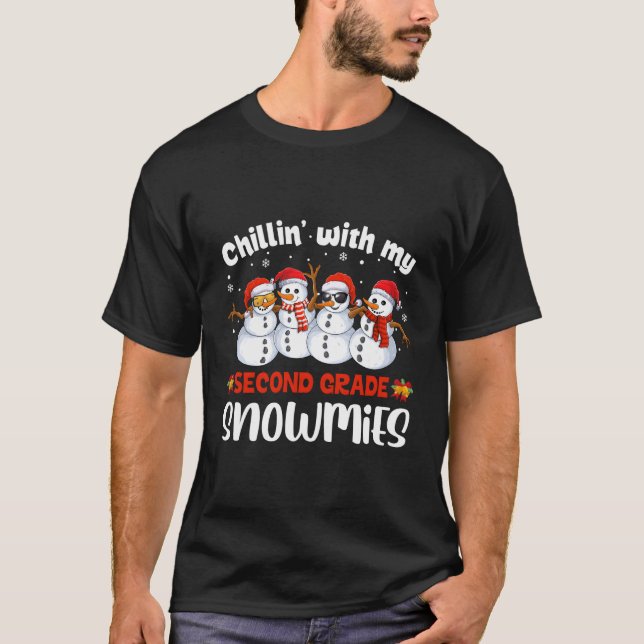 2. Lehrerin Weihnachtskinder mit meiner zweiten Kl T-Shirt (Vorderseite)