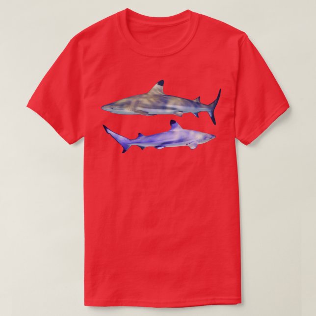 2 Lesser Blacktip T-Shirt (Design vorne)