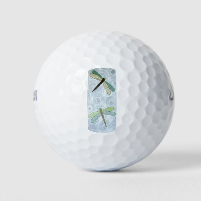 2 Libellen #1 Golfball (Vorderseite)