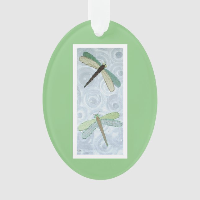 2 Libellen #1 Ornament (Vorderseite)