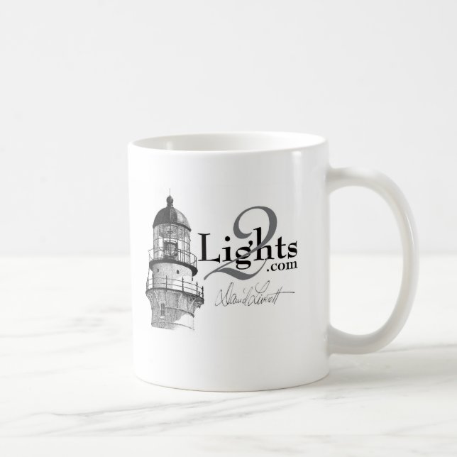 2 Licht-Kaffee-Tasse Tasse (Rechts)