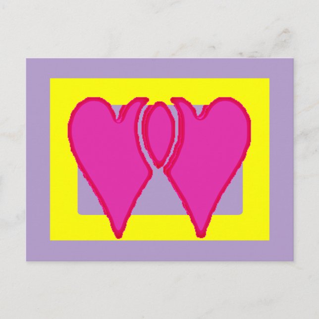 2 Liebe Gibney Das Museum Zazzle Postkarte (Vorderseite)