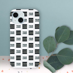 2 Logos Einfache wiederholende Logos Weiß Case-Mate iPhone Hülle