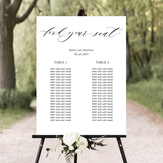 2 Long Tables Micro Wedding Seekartenzeichen Poster (Von Creator hochgeladen)