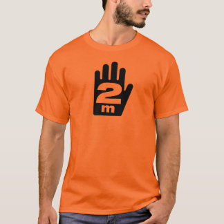 "2 m" T - Shirt der sozialen Abgrenzung