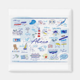 2 " Magnet - "Die ABCs der Hoffnung Stadt"