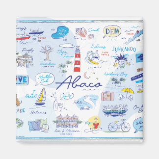 2 " Magnet - "Die ABCs der Hoffnung Stadt"