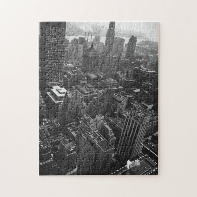 2. Mai 1961:  Das Chrysler-Gebäude in New York Puzzle (Vertikal)