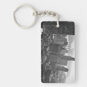 2. Mai 1961:  Das Chrysler-Gebäude in New York Schlüsselanhänger