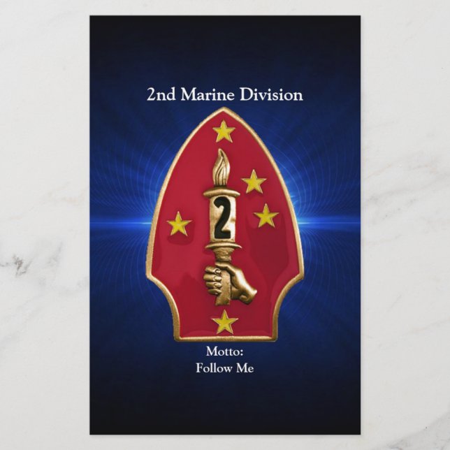 2. März Div. Briefpapier (Vorderseite)