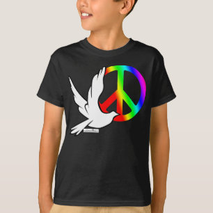 2 mit Seiten versehener Druck-KinderBio T - Shirt