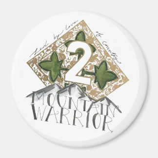 2 Mountain Warrior Fort Carson Kühlschrankmagnet Magnet