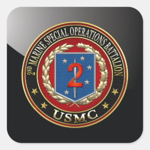 2. MSOB [3D] QUADRATISCHER AUFKLEBER