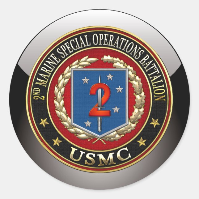 2. MSOB [3D] RUNDER AUFKLEBER (Vorderseite)