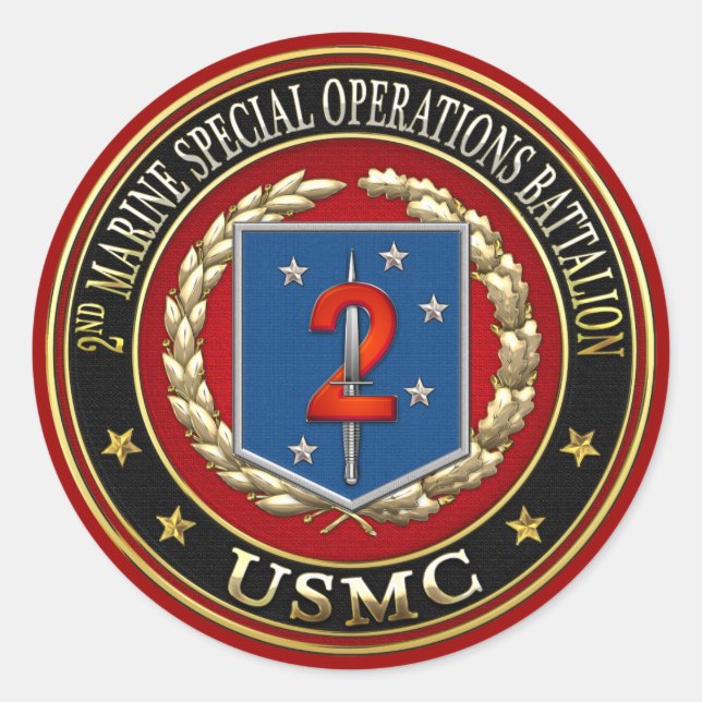 2. MSOB [3D] RUNDER AUFKLEBER (Vorderseite)