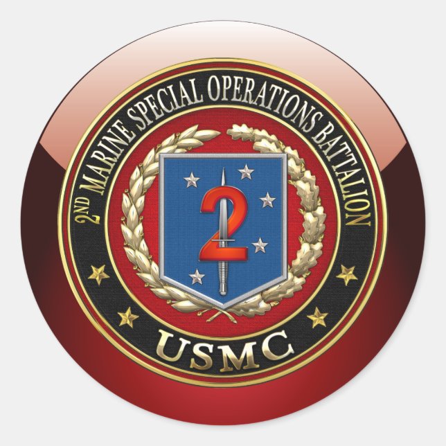 2. MSOB [3D] RUNDER AUFKLEBER (Vorderseite)