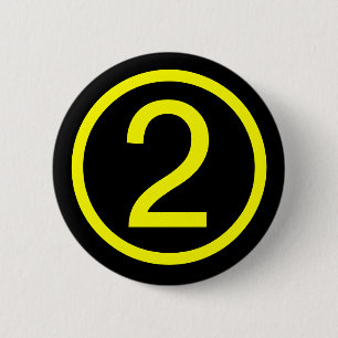 2 - Nummer zwei Button