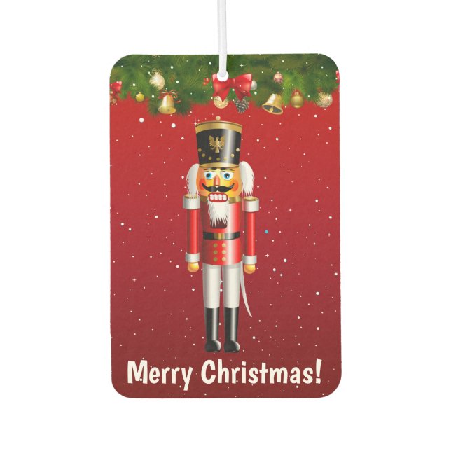 2 Nutty Nutcracker Toy Soldiers Autolufterfrischer (Vorderseite)