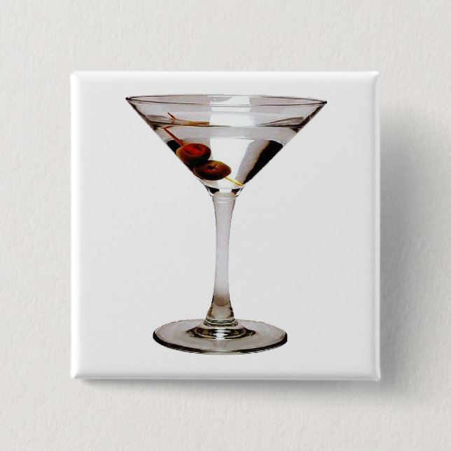 2 Olive Martini, Knopf Button (Vorderseite)