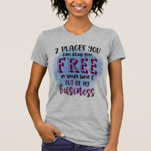 2 Orte, an denen Sie für einen kostenlosen T - Shi T-Shirt