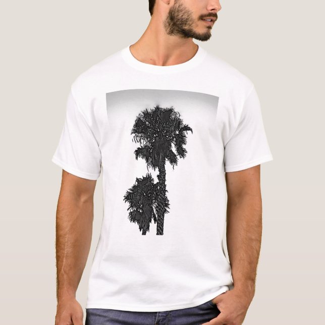 2 Palmen Aloha T T-Shirt (Vorderseite)
