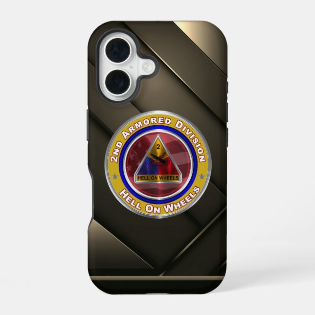 2. Panzerdivision  iPhone 16 Hülle (Rückseite)