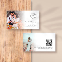 2 Photos Logo QR Code Wedding Planner