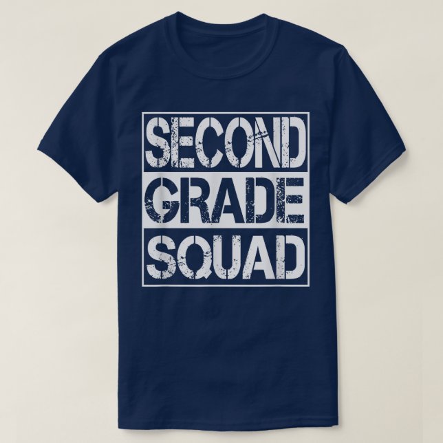 2. Platz in der zweiten Klasse T-Shirt (Design vorne)