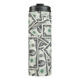$2 Rechnung Geldmuster Thermosbecher