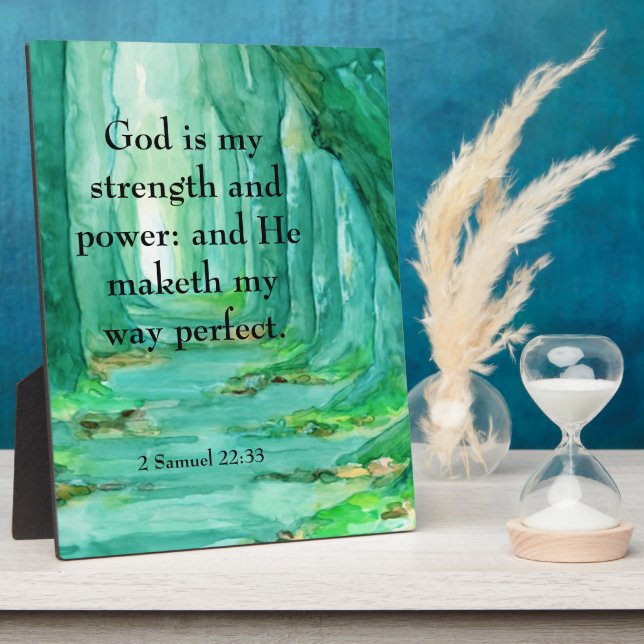 2 Samuel 22:33 Fotoplatte (Seite)