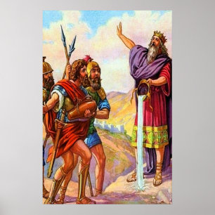 2 Samuel 23 David's Mighty Men Poster