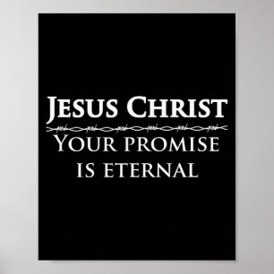 2 Samuel 7 Bibelvers Lord Jesus Christus Ewig Poster