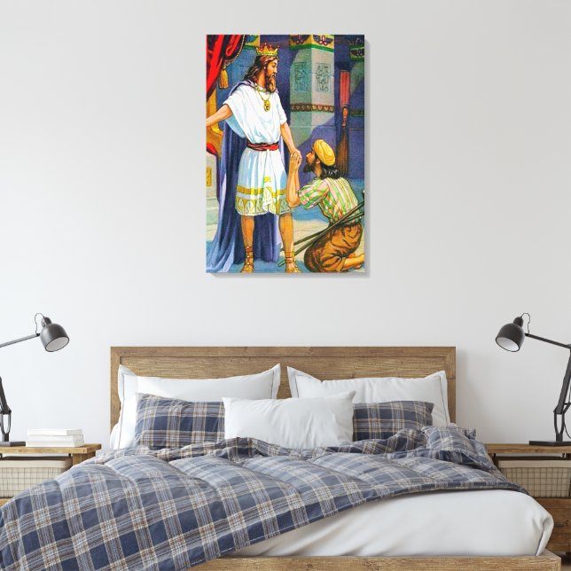 2 Samuel 9 Kindness zur Leinwand Mephibosheth (Insitu (Schlafzimmer))