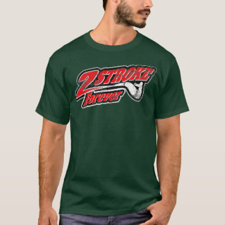 2 Schlaganfall für alle Motocross Enduro Rider T-Shirt
