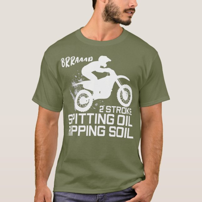 2 Schlagspitzöl Ripping Soil Motocross T-Shirt (Vorderseite)