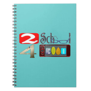 2 School 4 Cooles Notebook Notizblock