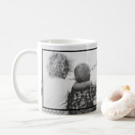 2 Schwarz-Weiß-Fotos Kaffeetasse