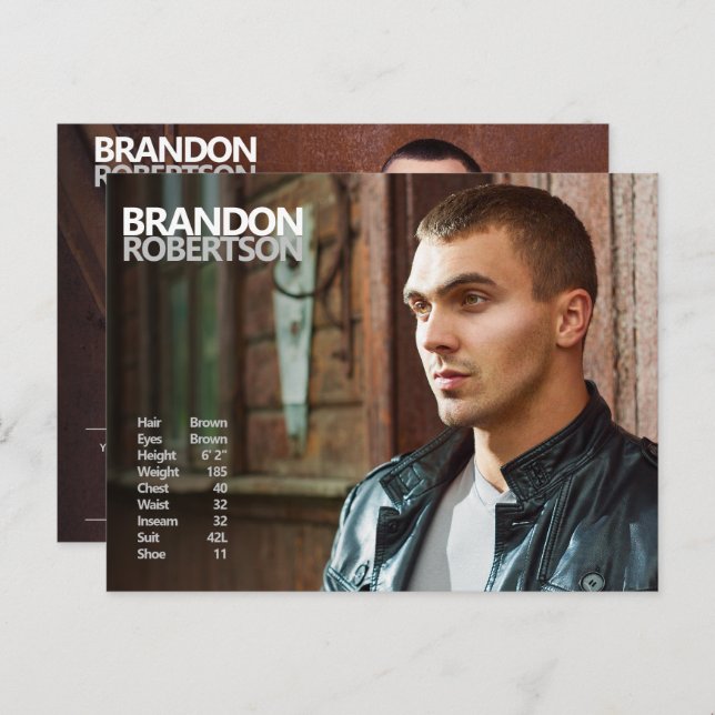 2 Seite 3 Foto Modelldarsteller Werbeaktion Postkarte (Vorne/Hinten)